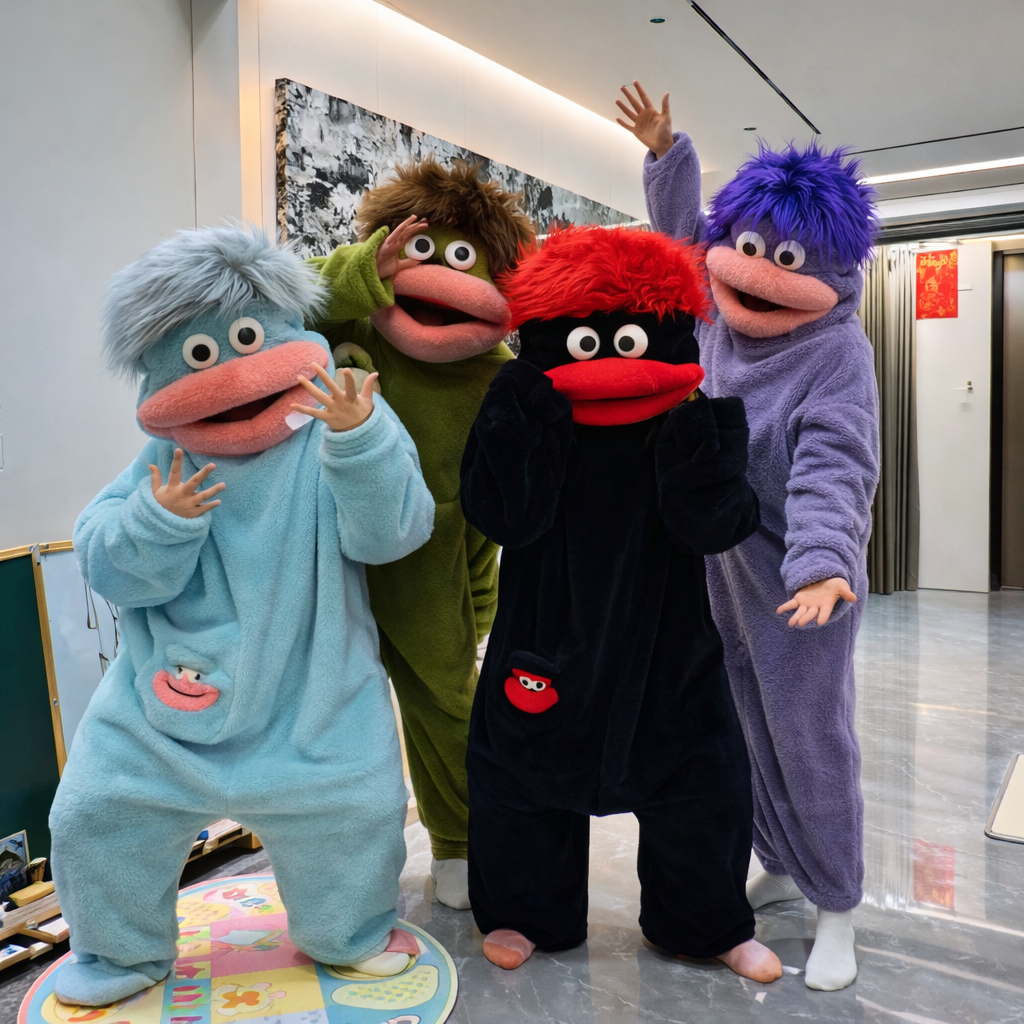 Colorful silly wearable accessory from silly wearables, featuring playful design and vibrant patterns for fun, casual wear.